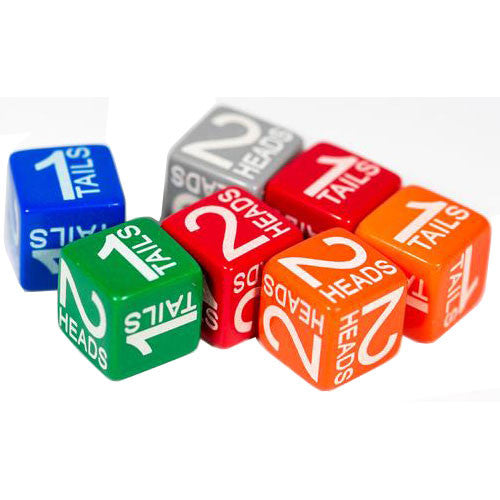 Chessex Custom D2 Heads/Tails | Odin's Place