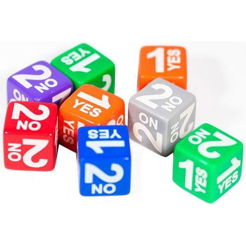 Chessex Custom D2 Yes/ No | Odin's Place
