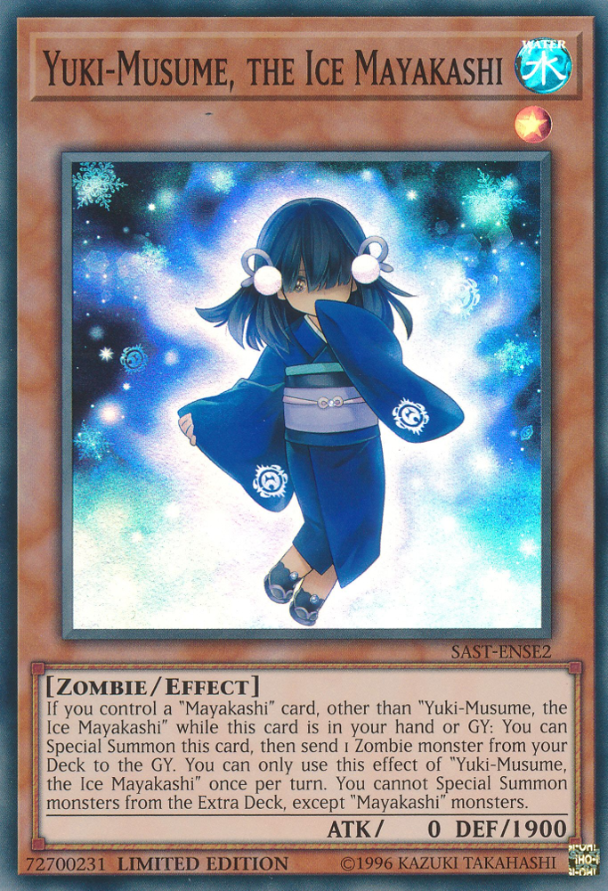 Yuki-Musume, the Ice Mayakashi [SAST-ENSE2] Super Rare | Odin's Place