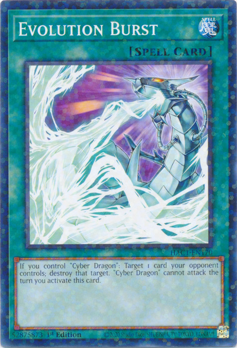 Evolution Burst (Duel Terminal) [HAC1-EN170] Common | Odin's Place