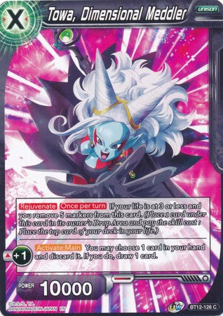 Towa, Dimensional Meddler (BT12-126) [Vicious Rejuvenation] | Odin's Place