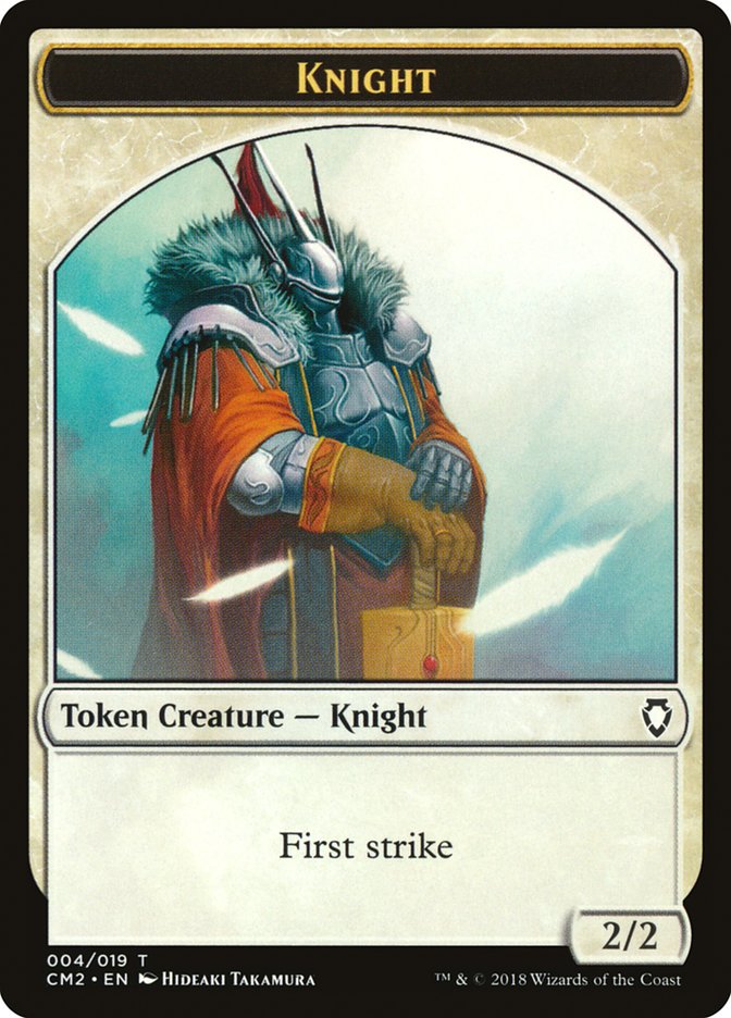 Knight Token (4) [Commander Anthology Volume II Tokens] | Odin's Place