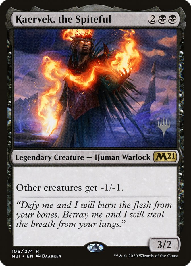 Kaervek, the Spiteful (Promo Pack) [Core Set 2021 Promos] | Odin's Place