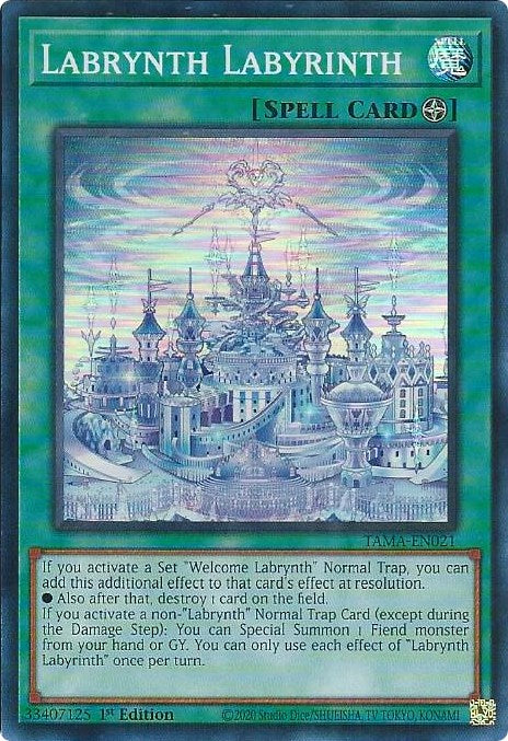 Labrynth Labyrinth [TAMA-EN021] Super Rare | Odin's Place