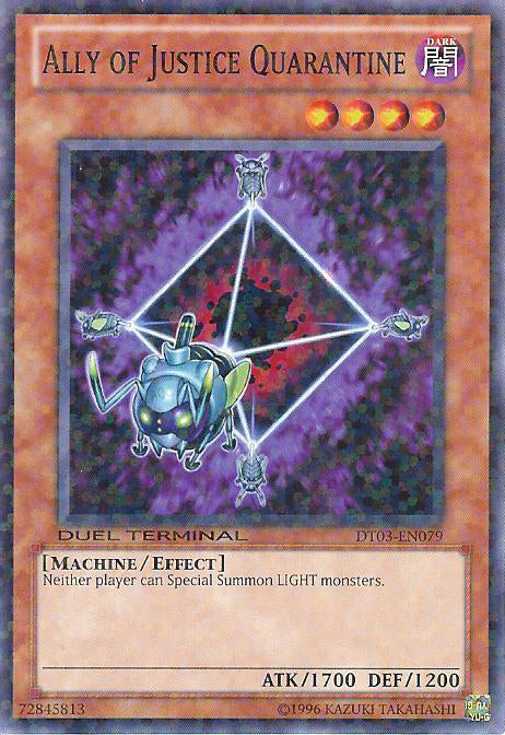 Ally of Justice Quarantine [DT03-EN079] Common | Odin's Place