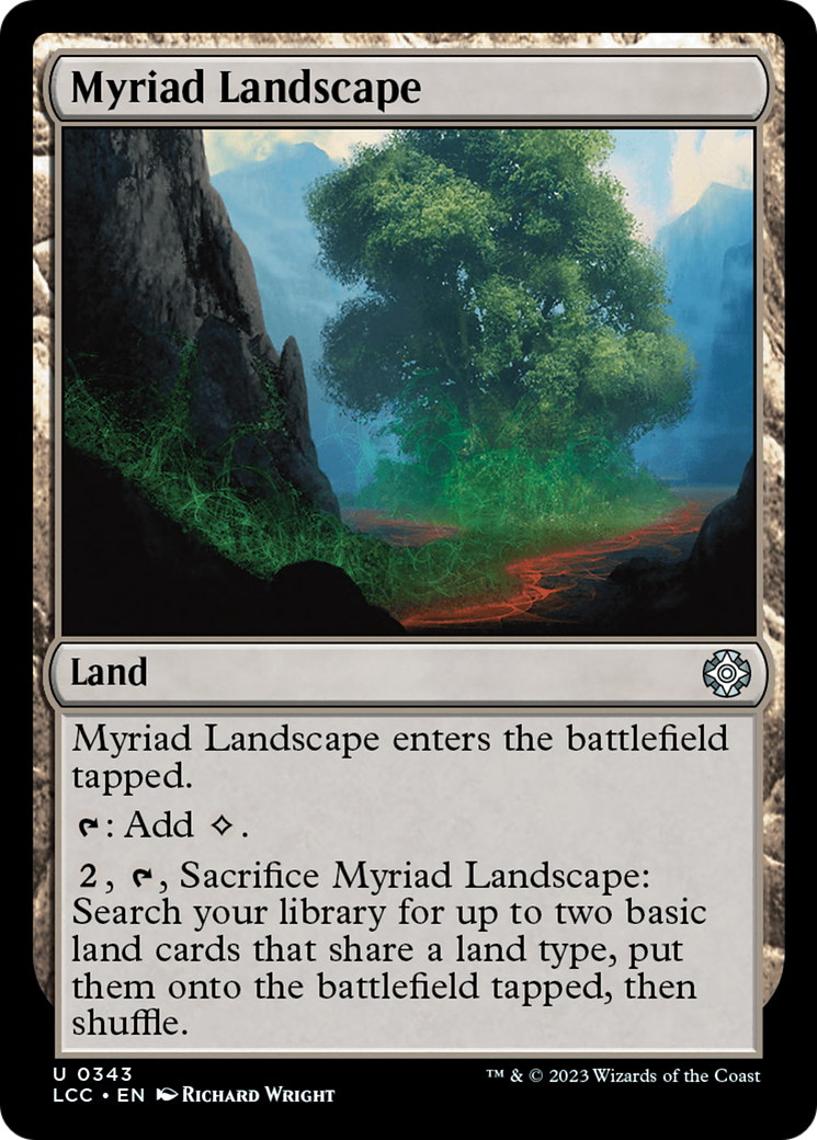 Myriad Landscape [The Lost Caverns of Ixalan Commander] | Odin's Place