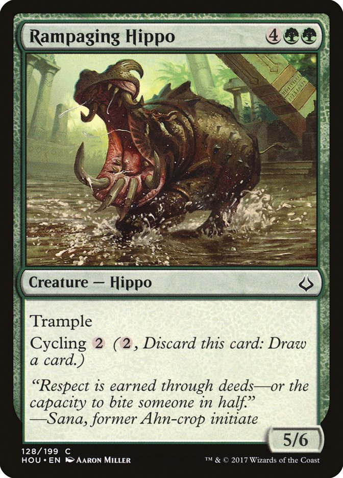 Rampaging Hippo (128) [Hour of Devastation] | Odin's Place