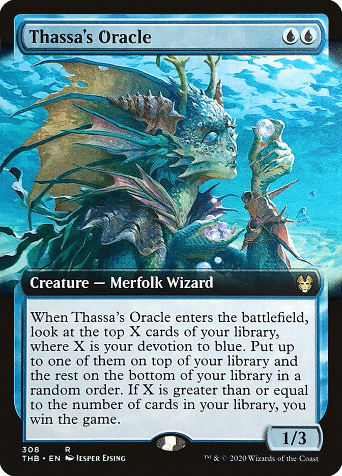 Thassa's Oracle (Extended Art) [Theros Beyond Death] | Odin's Place
