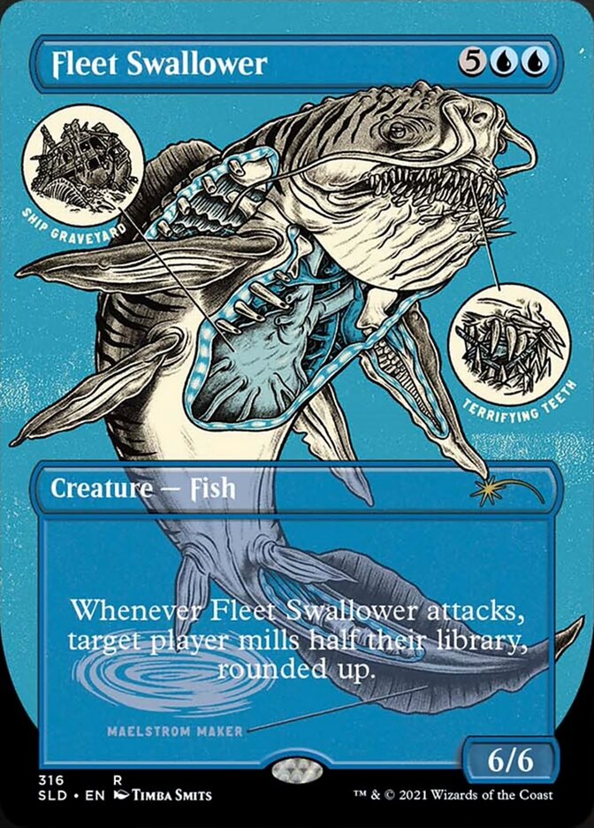 Fleet Swallower (Borderless) [Secret Lair Drop Series] | Odin's Place