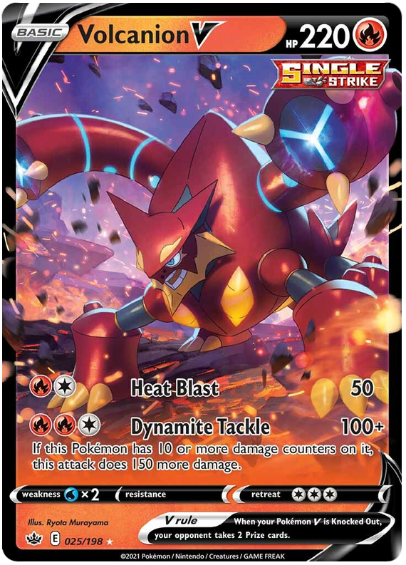 Volcanion V (025/198) [Sword & Shield: Chilling Reign] | Odin's Place