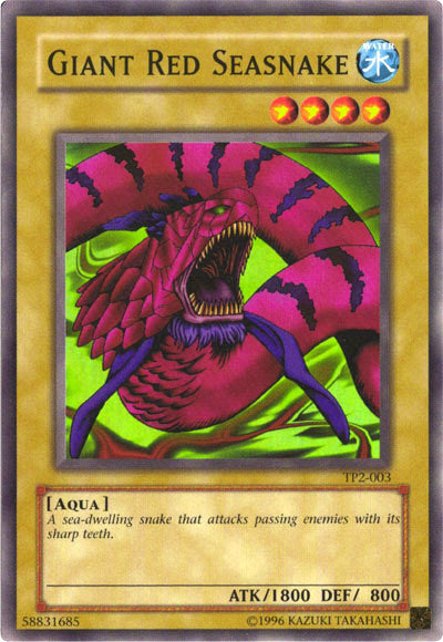 Giant Red Seasnake [TP2-003] Super Rare | Odin's Place