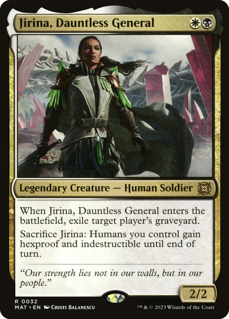 Jirina, Dauntless General [March of the Machine: The Aftermath] | Odin's Place