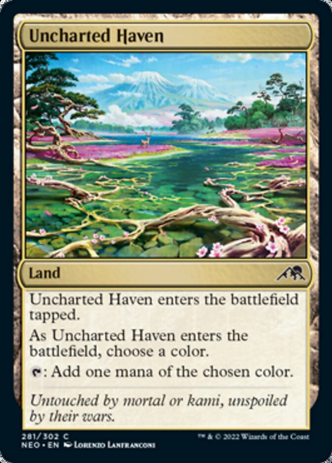 Uncharted Haven [Kamigawa: Neon Dynasty] | Odin's Place