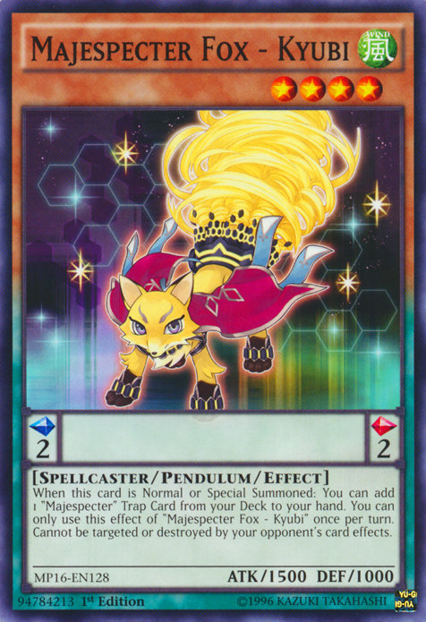 Majespecter Fox - Kyubi [MP16-EN128] Common | Odin's Place