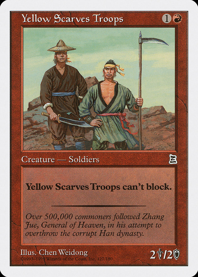 Yellow Scarves Troops (127) [Portal Three Kingdoms] | Odin's Place
