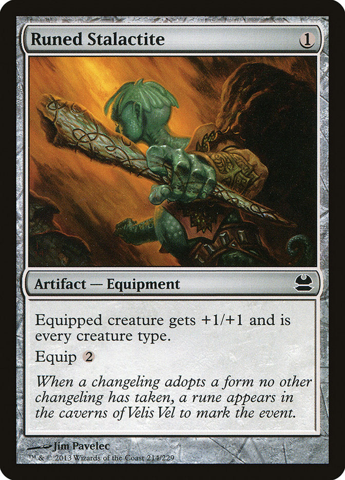 Runed Stalactite (214) [Modern Masters] | Odin's Place