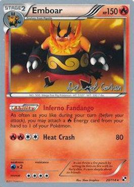 Emboar (20/114) (Twinboar - David Cohen) [World Championships 2011] | Odin's Place