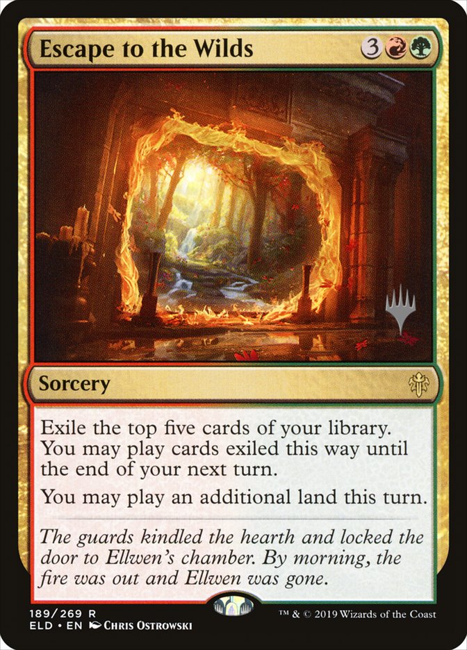 Escape to the Wilds (Promo Pack) [Throne of Eldraine Promos] | Odin's Place