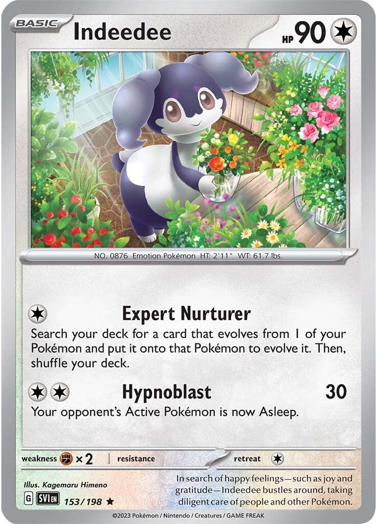 Indeedee (153/198) [Scarlet & Violet: Base Set] | Odin's Place