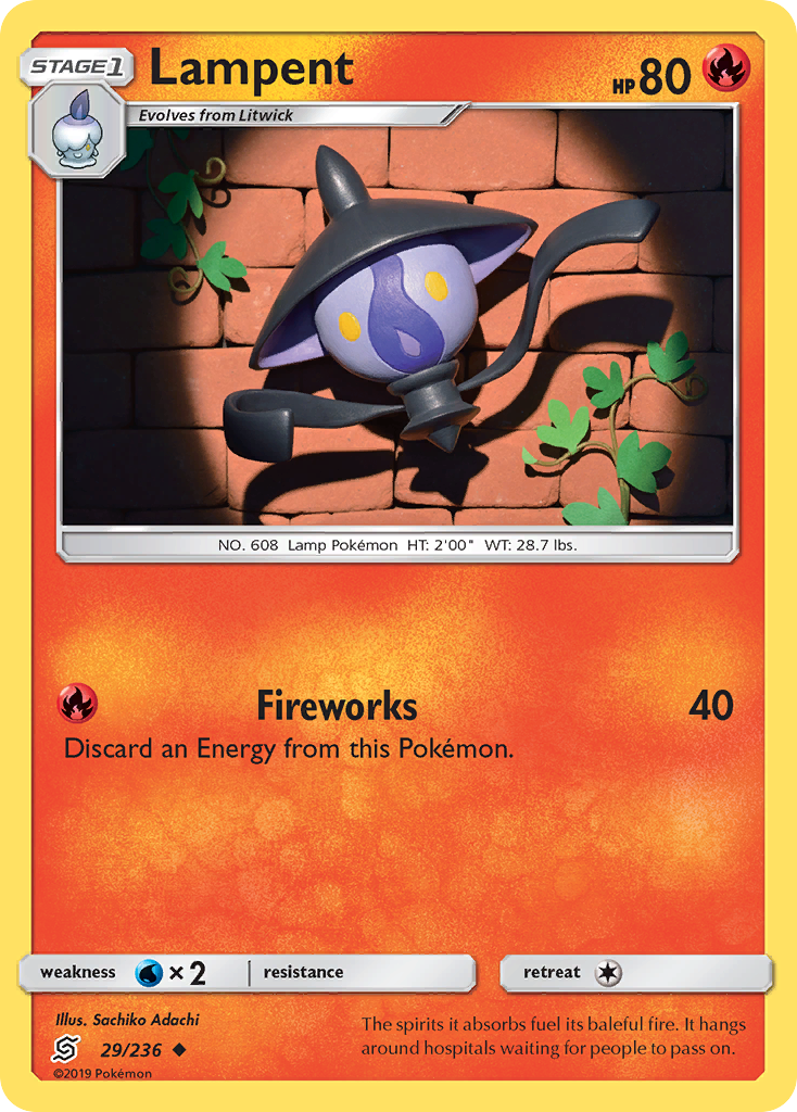 Lampent (29/236) [Sun & Moon: Unified Minds] | Odin's Place