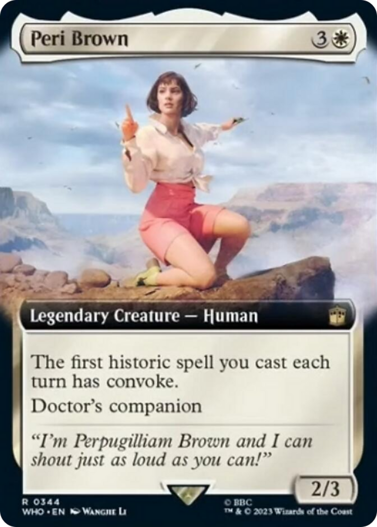 Peri Brown (Extended Art) [Doctor Who] | Odin's Place