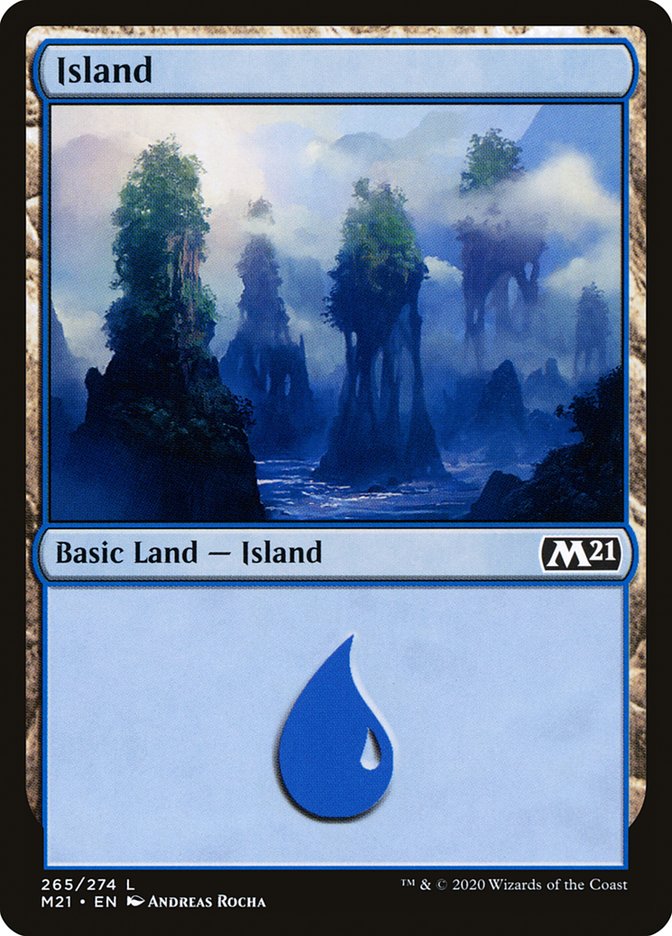 Island (265) [Core Set 2021] | Odin's Place
