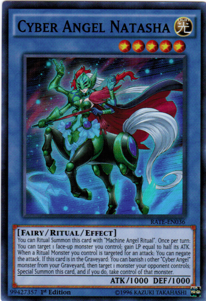 Cyber Angel Natasha [RATE-EN036] Super Rare | Odin's Place