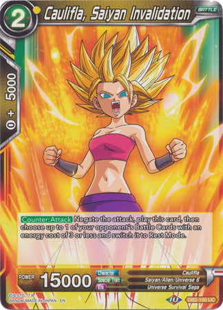 Caulifla, Saiyan Invalidation (DB2-100) [Divine Multiverse] | Odin's Place