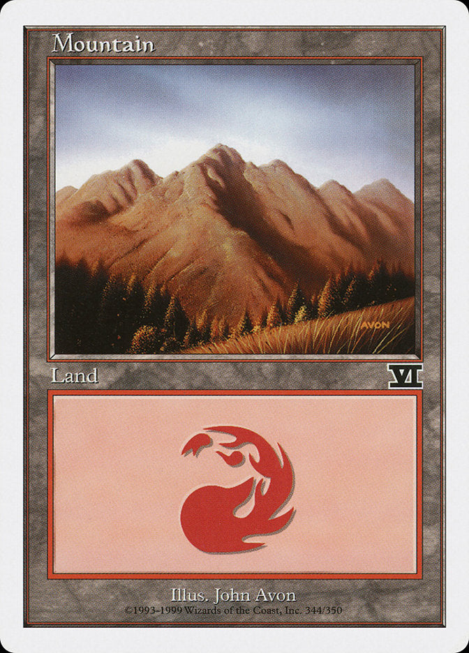 Mountain (344) [Classic Sixth Edition] | Odin's Place