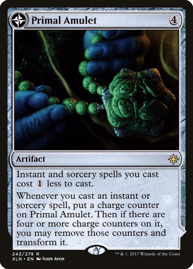 Primal Amulet // Primal Wellspring [Ixalan] | Odin's Place