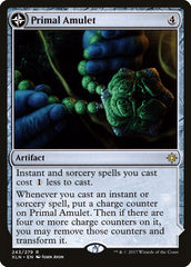 Primal Amulet // Primal Wellspring [Ixalan] | Odin's Place
