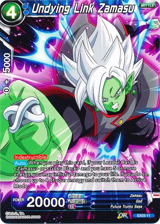 Undying Link Zamasu (EX03-11) [Ultimate Box] | Odin's Place