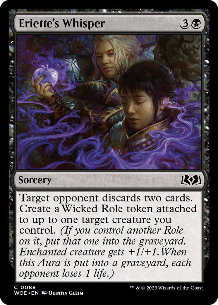 Eriette's Whisper [Wilds of Eldraine] | Odin's Place