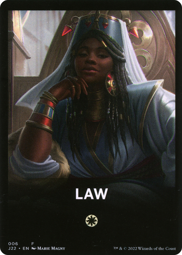 Law Theme Card [Jumpstart 2022 Front Cards] | Odin's Place
