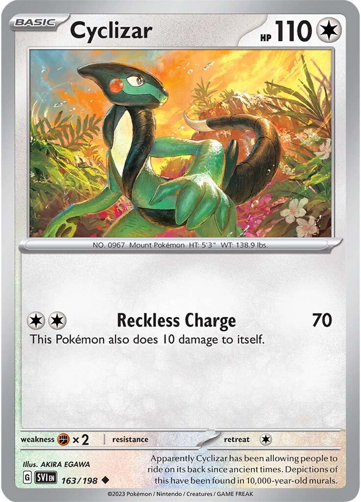 Cyclizar (163/198) [Scarlet & Violet: Base Set] | Odin's Place