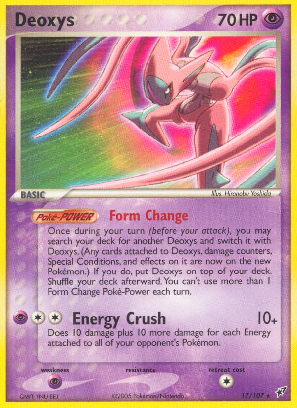 Deoxys (17/107) [EX: Deoxys] | Odin's Place