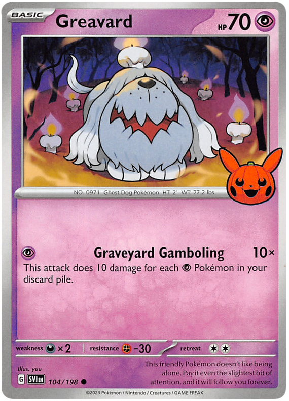 Greavard (104/198) [Trick or Trade 2023] | Odin's Place