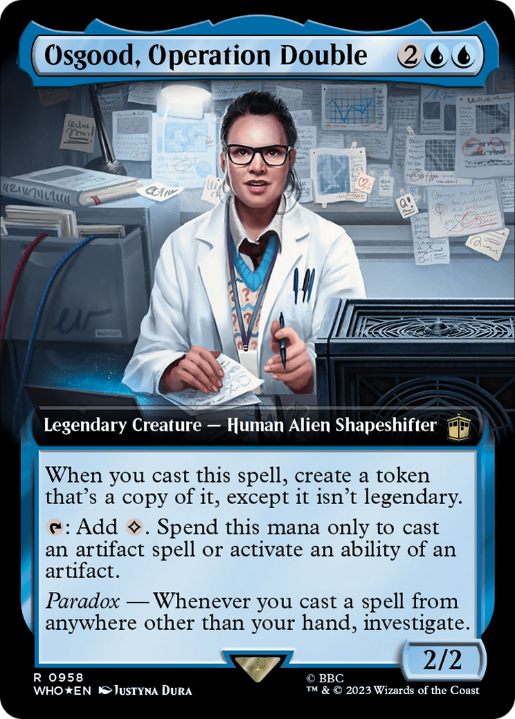 Osgood, Operation Double (Extended Art) (Surge Foil) [Doctor Who] | Odin's Place
