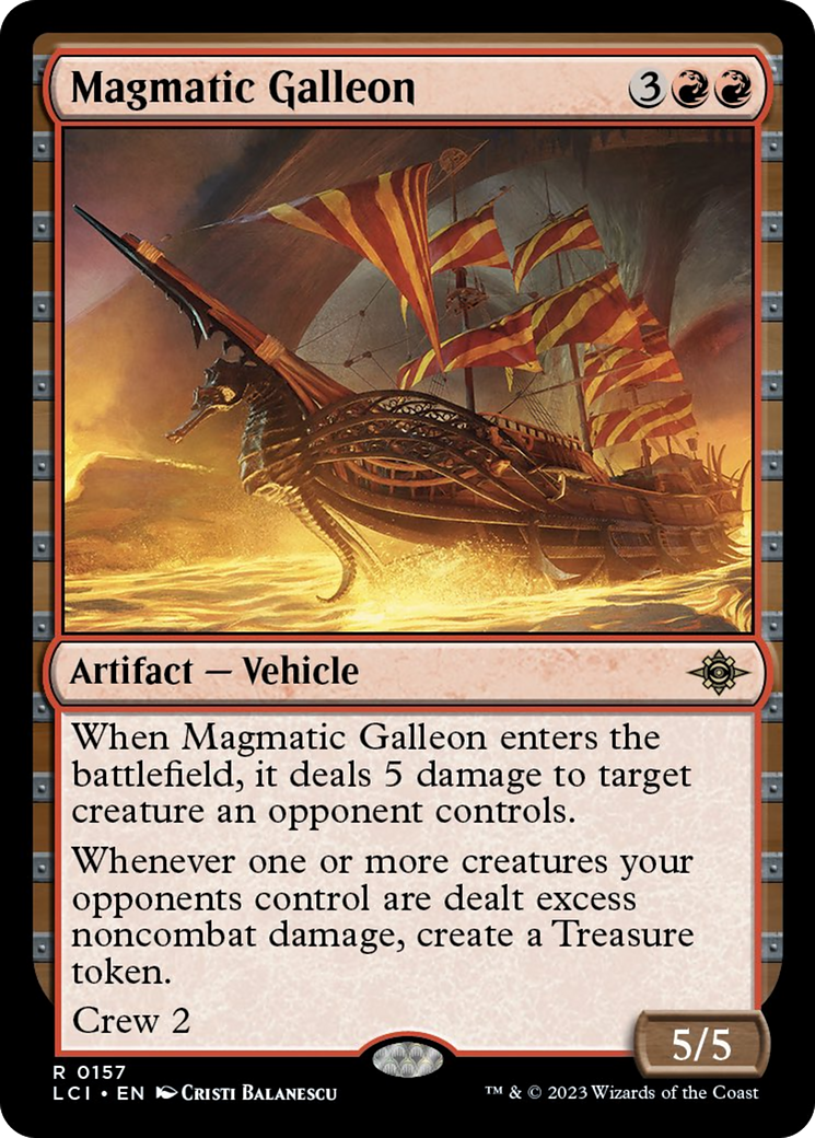 Magmatic Galleon [The Lost Caverns of Ixalan] | Odin's Place