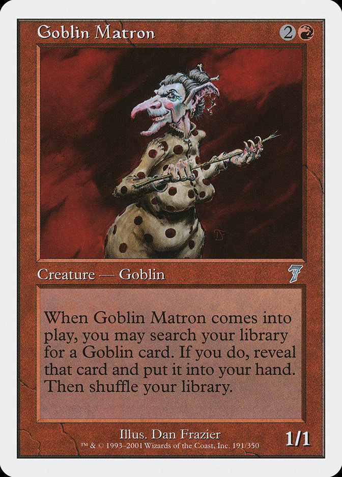 Goblin Matron (191) [Seventh Edition] | Odin's Place