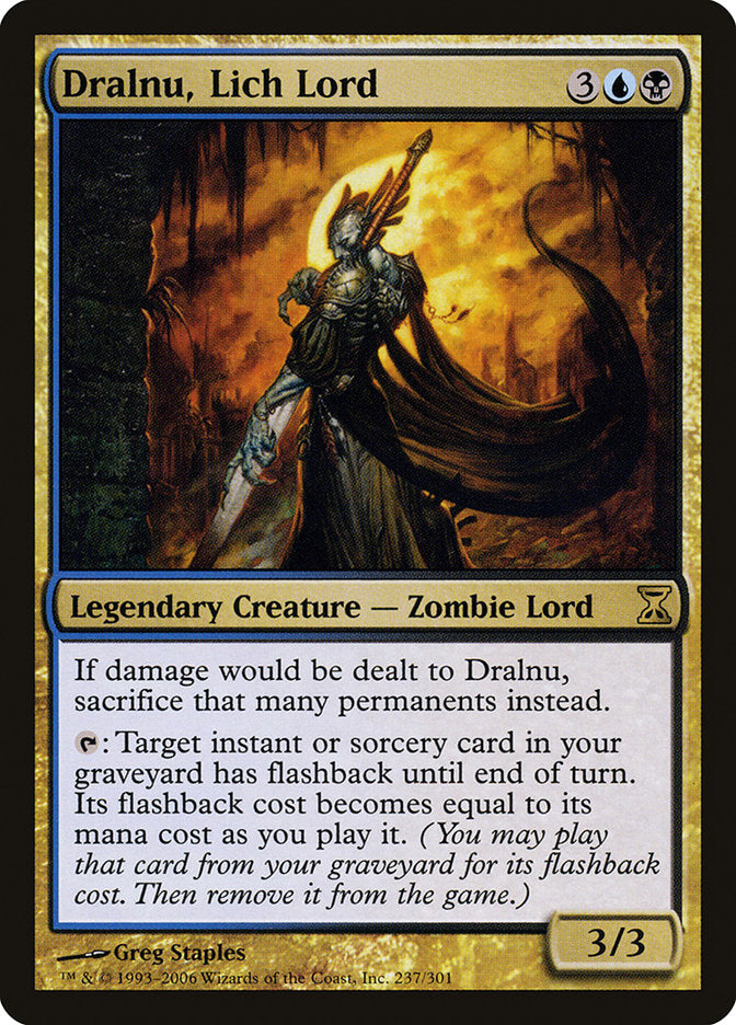 Dralnu, Lich Lord (237) [Time Spiral] | Odin's Place