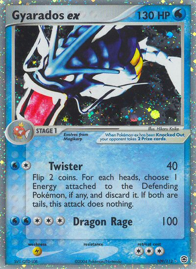Gyarados ex (109/112) [EX: FireRed & LeafGreen] | Odin's Place