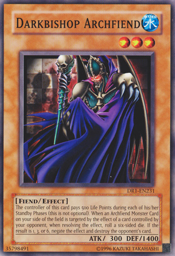 Darkbishop Archfiend [DR1-EN231] Common | Odin's Place