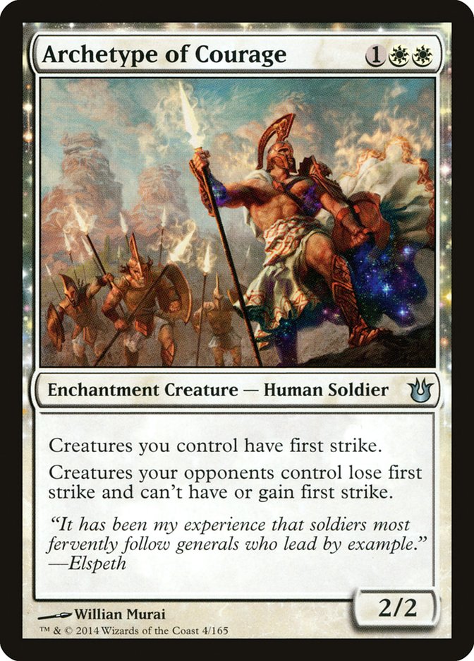 Archetype of Courage (4) [Born of the Gods] | Odin's Place