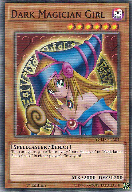 Dark Magician Girl [YGLD-ENA04] Common | Odin's Place