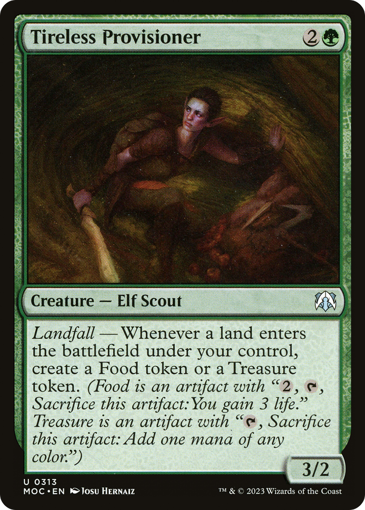 Tireless Provisioner [March of the Machine Commander] | Odin's Place