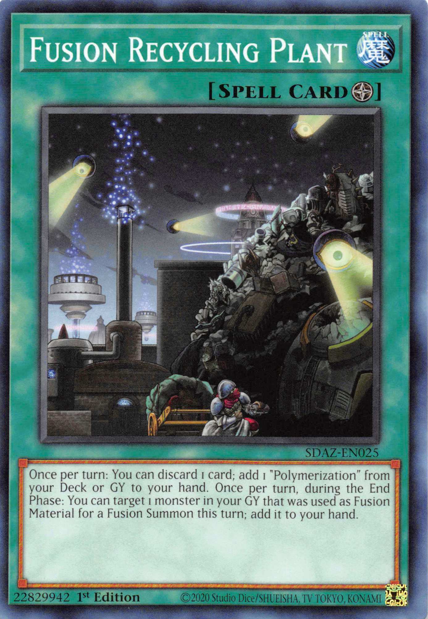 Fusion Recycling Plant [SDAZ-EN025] Common | Odin's Place