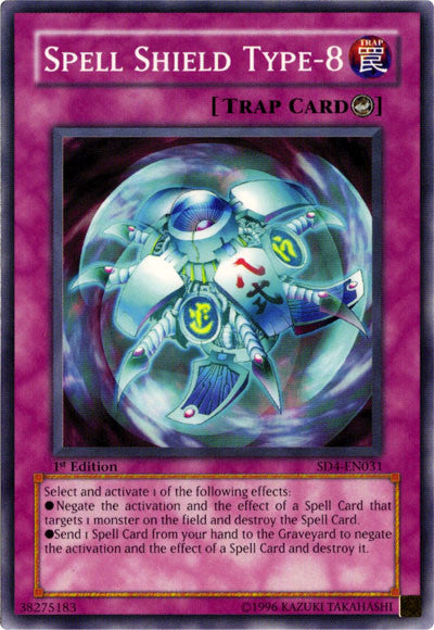 Spell Shield Type-8 [SD4-EN031] Common | Odin's Place