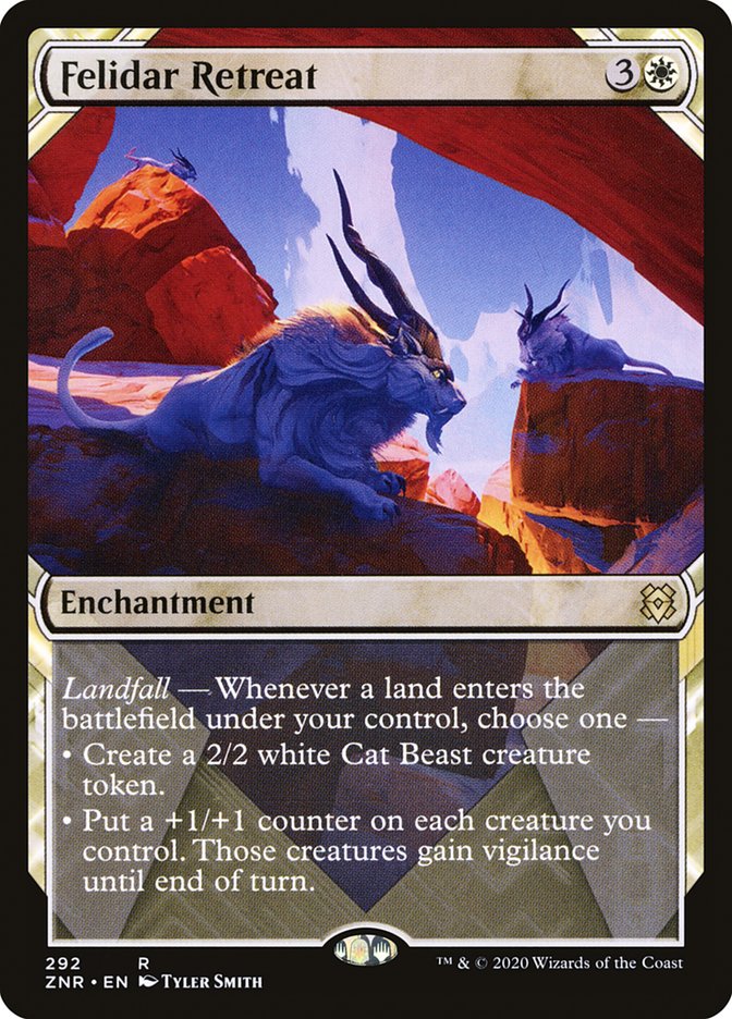 Felidar Retreat (Showcase) [Zendikar Rising] | Odin's Place