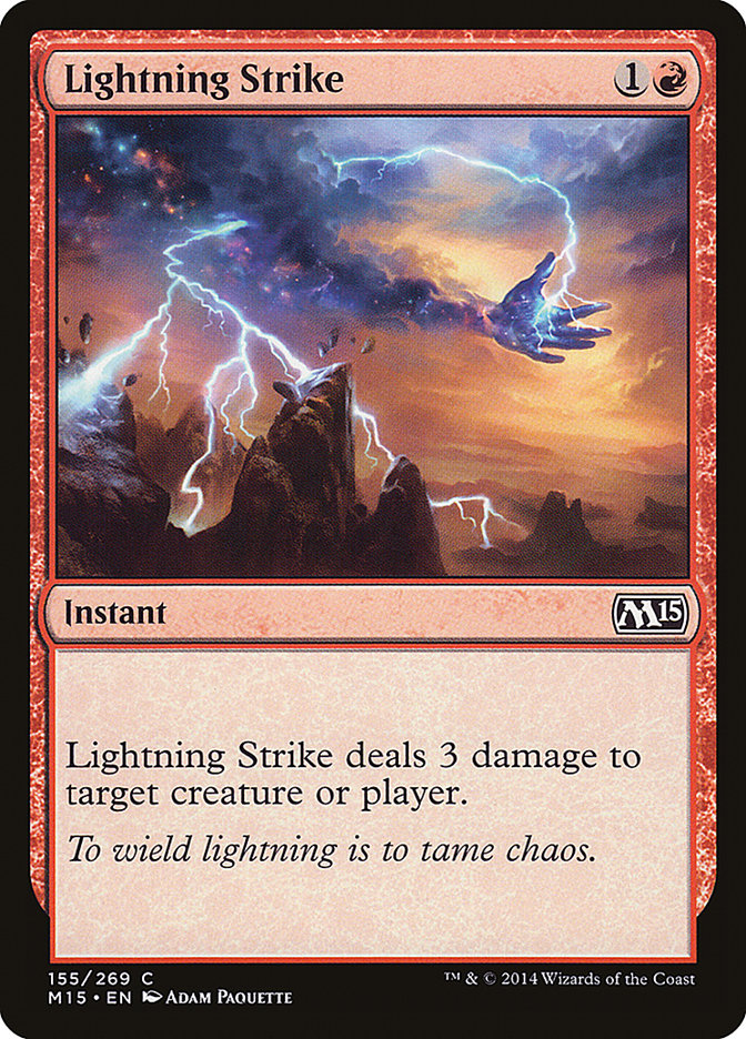 Lightning Strike (155) [Magic 2015] | Odin's Place